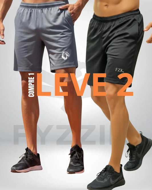 Compre 1 Leve 2 Short Dry